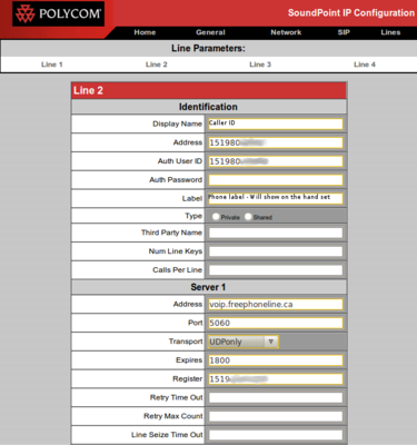 Polycom IP Phone - Identification and Server 1.png