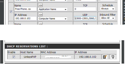 ports forwarded 13000-13001,5060,5061,6060,6061,16384-16482