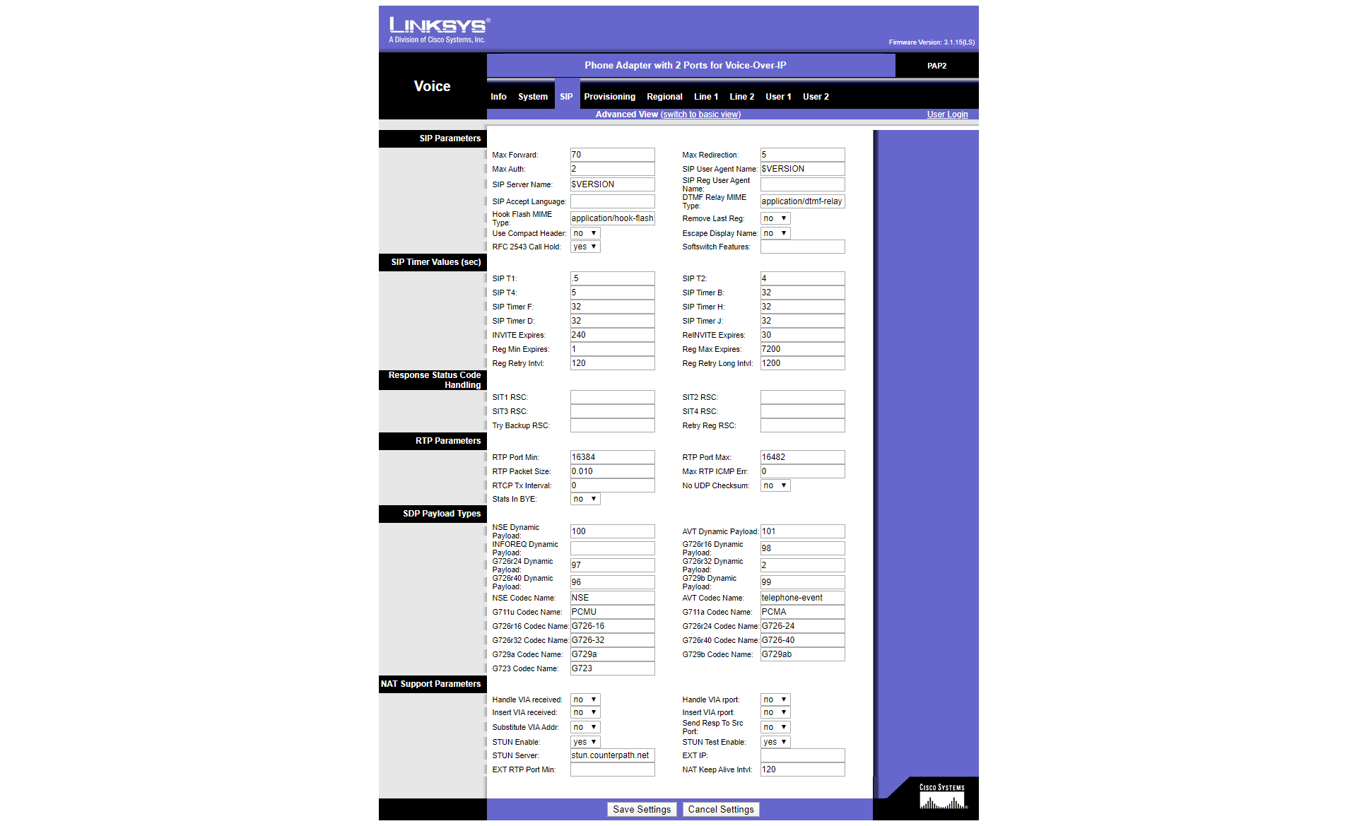 Linksys PAP2 Configuration - SIP.png