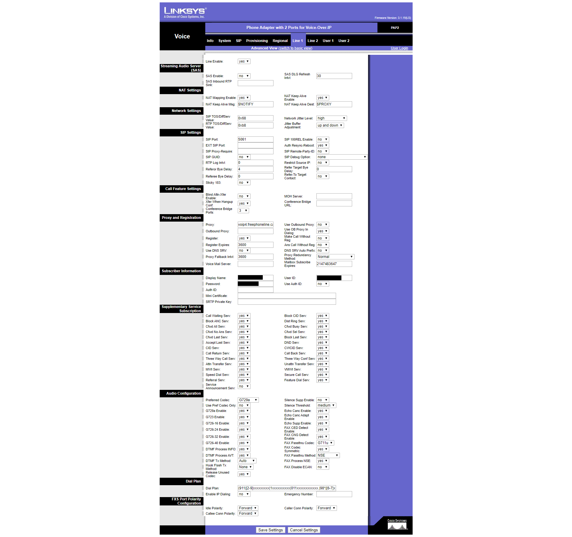 Linksys PAP2 Configuration - Line 1.2.png